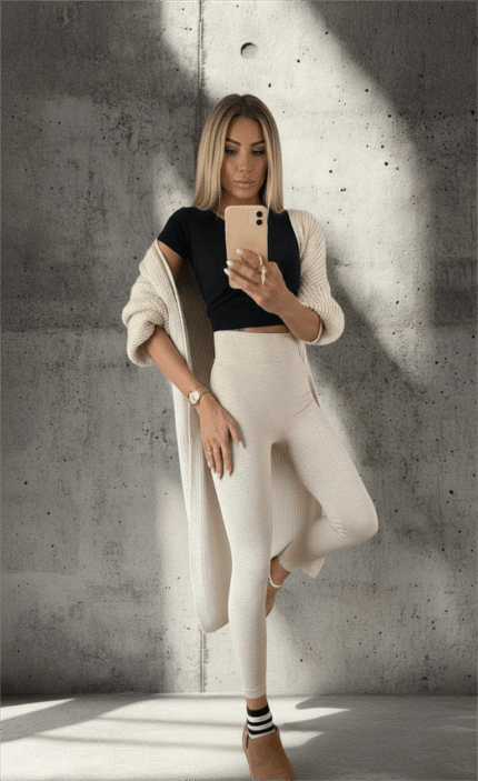 tamprės su pašiltinimu smėlio spalvos