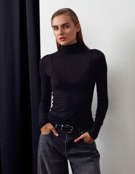 moteriškas golfas su kašmyru