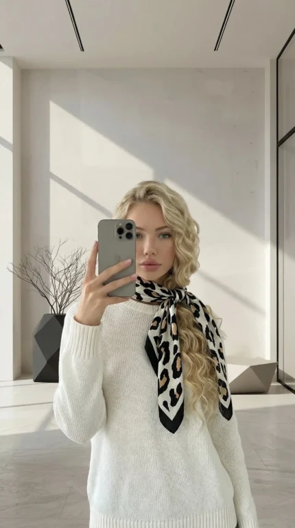 skarelė ant kaklo