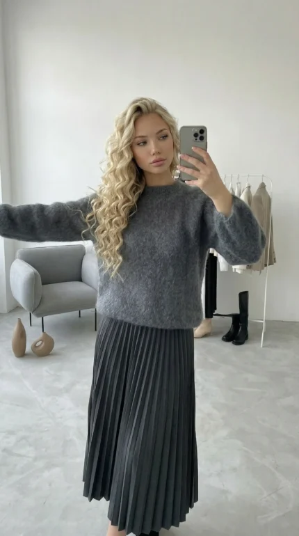 moheros megztinis moterims