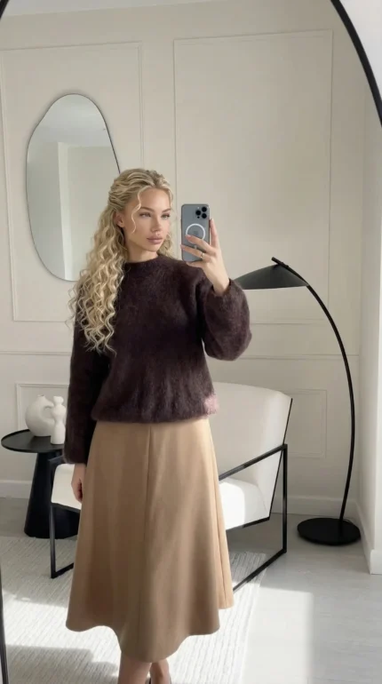 moheros megztinis moterims