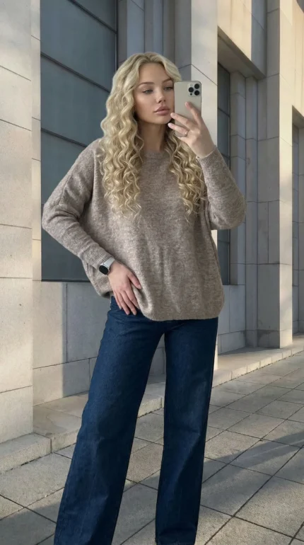 stilingi megztiniai moterims