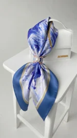 Skarelės žiedas Gėlė su perlu