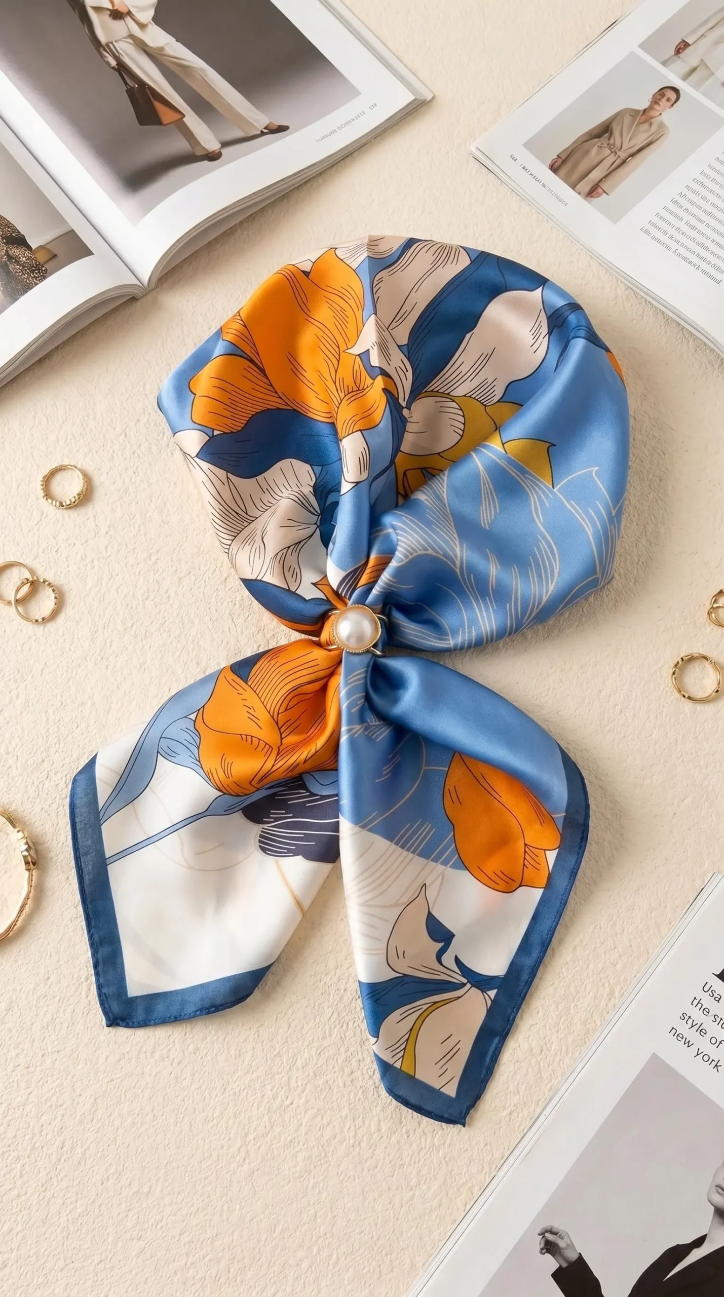 klasikinis skarelės žiedas su perlu aukso spalvos