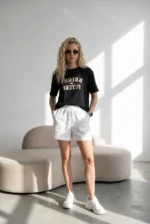 vasarinė maikutė su užrašu